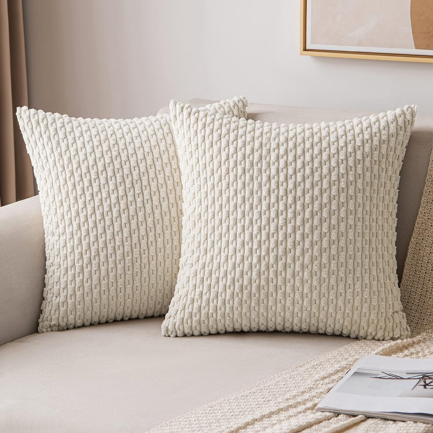 Pillow Insert 18X18 - Fodera per cuscino a righe 18x18
