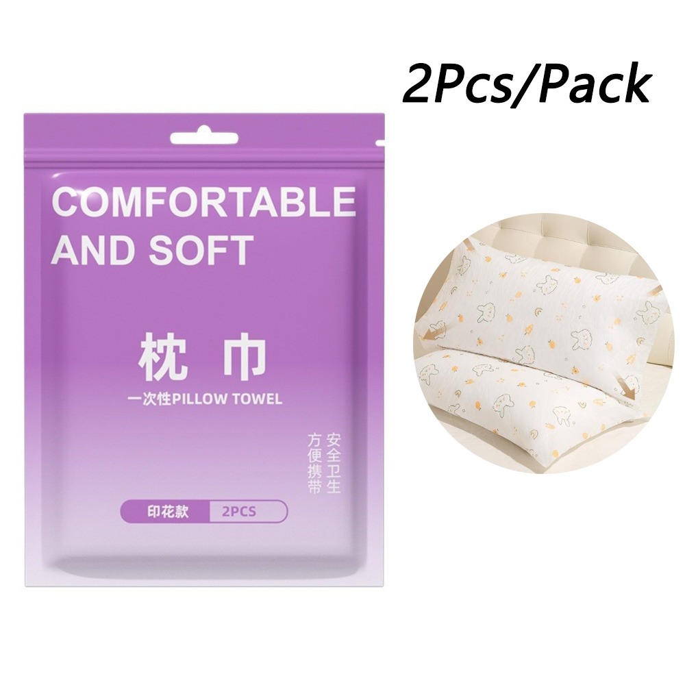 Home Textiles Premium - Confezione da 2 Pezzi Federe Monouso