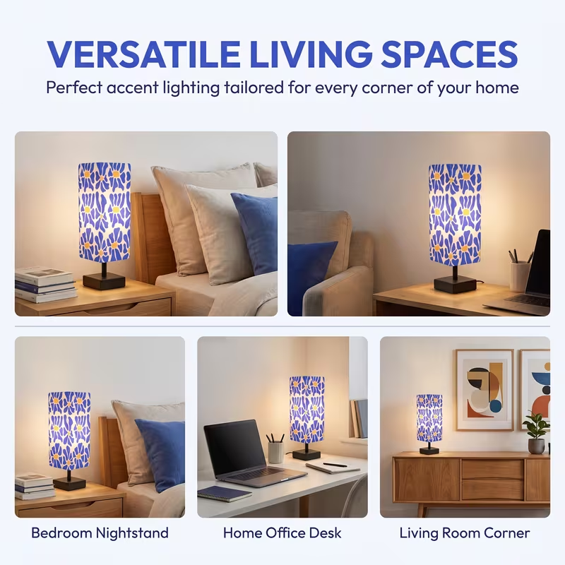 Lampada da tavolo moderna con  - Home Textile recensione e prezzo